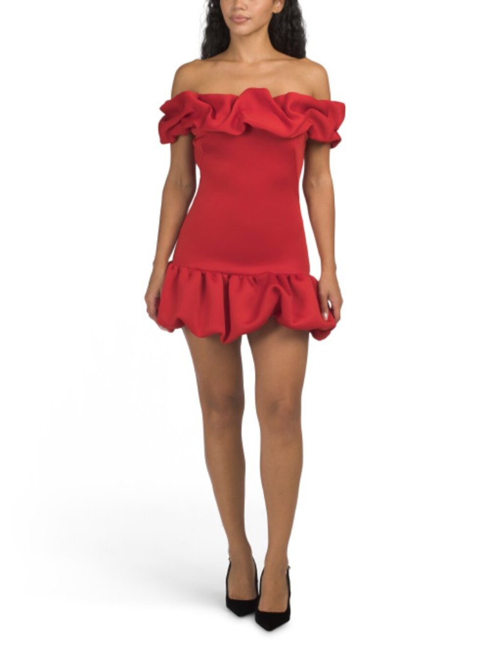 BLACK HALO Made In Usa Azari Mini Dress